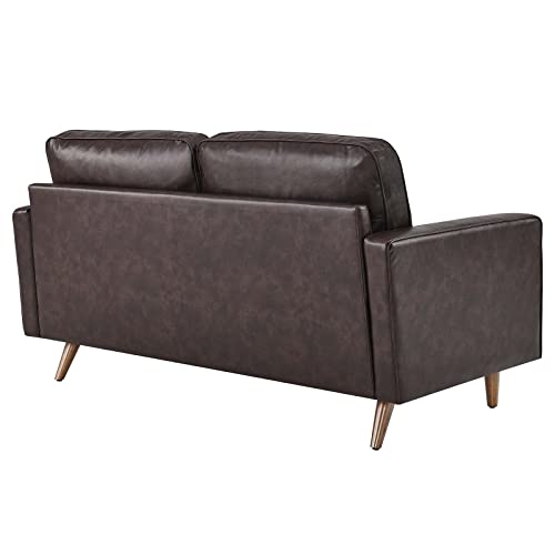 Modway Valour Love Seats, Loveseat, Brown