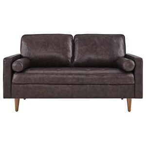 Modway Valour Love Seats, Loveseat, Brown