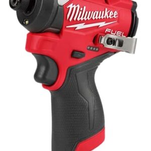 MILWAUKEE - M12 FUEL 12V Lithium-Ion Brushless Cordless 1/4 in. Hex Impact Driver (Tool-Only) - 3453-20