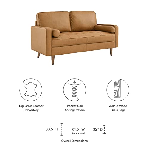 Modway Valour Love Seats, Loveseat, Tan