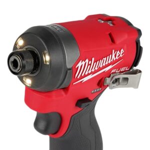 MILWAUKEE - M12 FUEL 12V Lithium-Ion Brushless Cordless 1/4 in. Hex Impact Driver (Tool-Only) - 3453-20