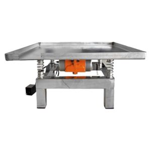 50 x 50 cm "Vibro Pro Kinetic" 20`x 20` Small Concrete Vibration Table Vibrating Test Bench compactor Platform Stainless Steel 110V / 120W