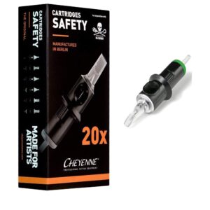 Cheyenne Hawk Safety Needle Cartridges (Box of 20 Pc) (11 Megnum SE)