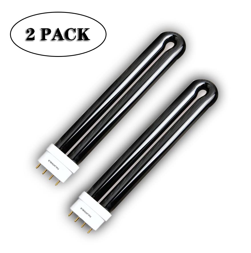 BAIMNOCM 2 Pack 10.2 Inches 24W B24B Replacement Black Bulb Light for Stinger BK300,BK310,BK500,BK510