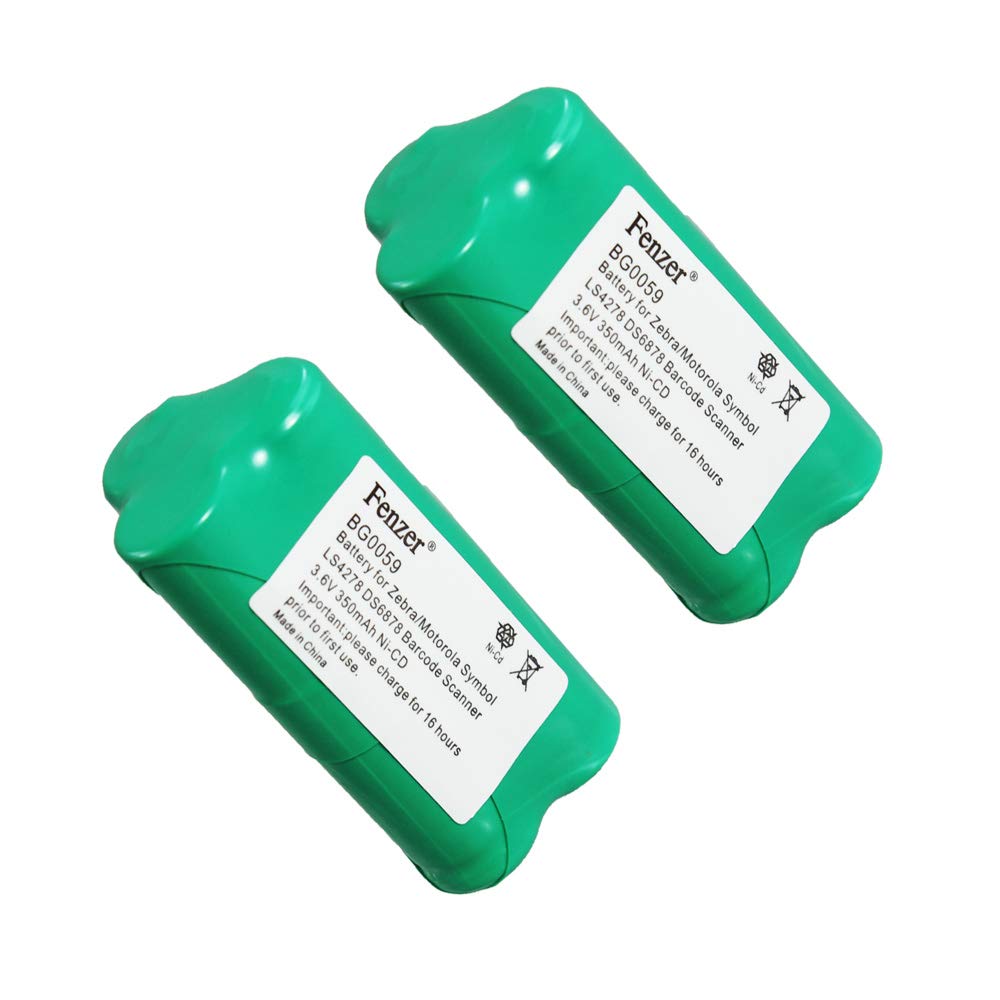 2X WAIR OEM BG0059 BG059 Symbol Barcode Scanner Battery 3.6V 350mAh