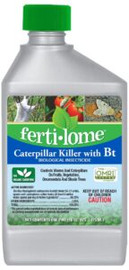 fertilome (16012) caterpillar killer with bt biological insecticide, omri listed (16 oz.)