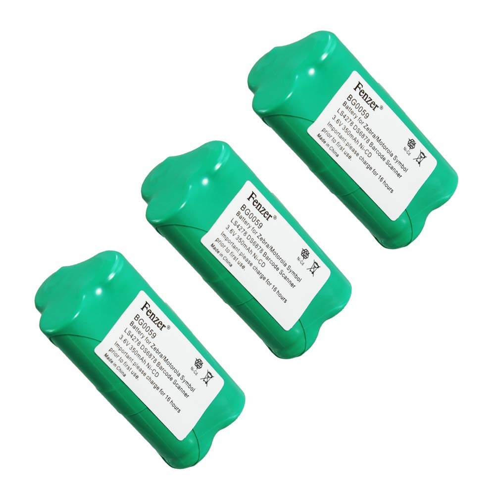 3X WAIR OEM BG0059 BG059 Symbol Barcode Scanner Battery 3.6V 350mAh