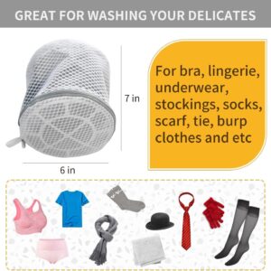 Honeycomb Mesh Laundry Bags For Delicates With Zipper,Washing Bag For Socks, Small Laundry Bag For Delicates, Underwear, Tshirts, Swimsuit, Baby Clothes, Lingerie Bag For Socks (12"x16" 3pcs)