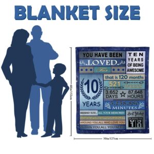 Rqhoqci 17 Year Old Boy Gift Ideas Blanket, 17th Birthday Gifts for Boys, Gifts for 17 Year Old Boys, Birthday Gifts for 17 Year Old Boy, 17th Birthday Decorations for Boys Throw Blanket 60"X50"