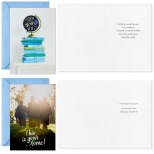 Hallmark Graduation Cards Assortment, You're Going Places (16 Cards and Envelopes, 4 Designs