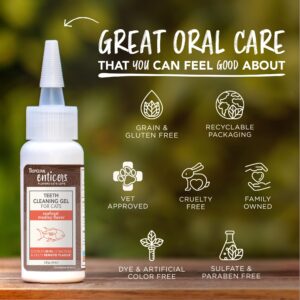 TropiClean Enticers Seafood Medley Teeth Cleaning | Gel 2oz