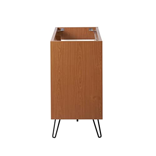 Modway Energize 47" MDF and Particleboard Bathroom Vanity Cabinet - Cherry White