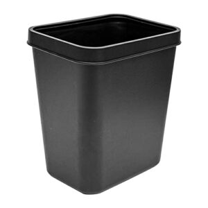 chiciris slim trash can, 8l plastic garbage bin rectangle trash bin for kitchen bathroom bedroom, 10.8 x 7.9 x 11.8in (gray)