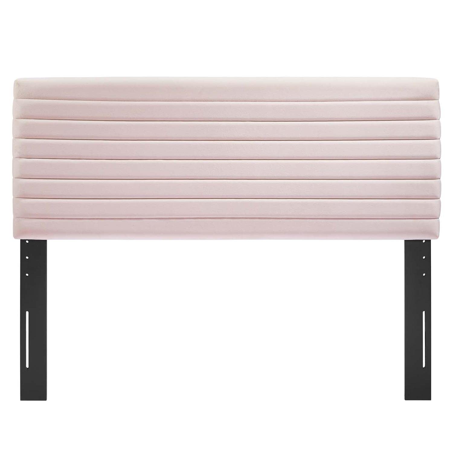 Modway Tranquil Performance Velvet Full/Queen Headboard in Pink