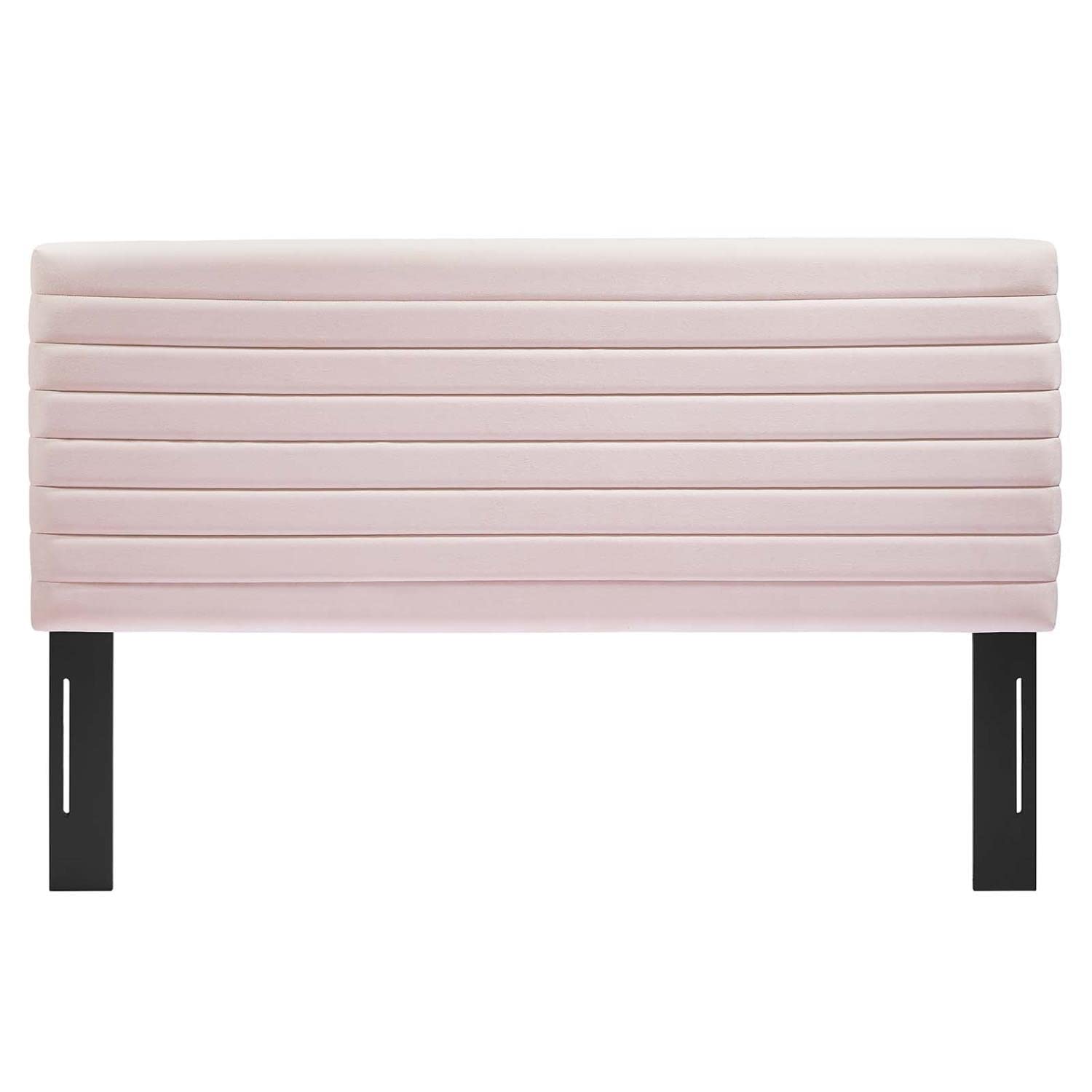 Modway Tranquil Performance Velvet Full/Queen Headboard in Pink