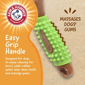 Arm & Hammer for Pets Chew Tools Collection: Wood Blend Wrench Chew Toy for Dogs | Compressed Wood Dog Chew Toys with Baking Soda, Safer & Durable Alternative to Chewing Sticks 8 Inch