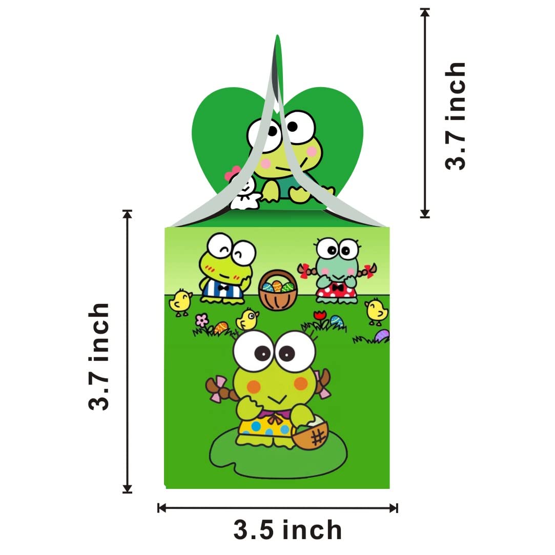 ARHAVI 12Pcs Kitty Kuromi and My Melody Keroppi Pompompurin Badtz Party Favor Gift Boxes for Kids Birthday Party Decorations Supplies