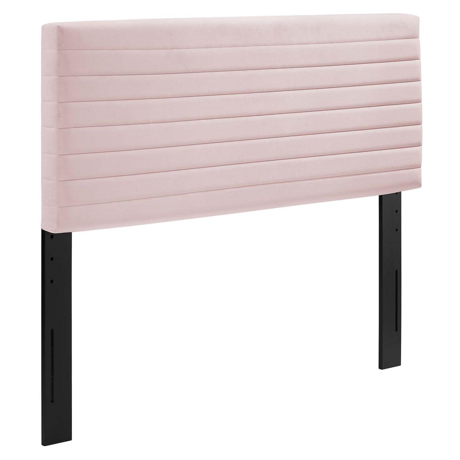 Modway Tranquil Performance Velvet Full/Queen Headboard in Pink