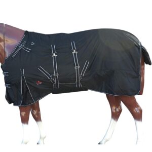 hilason 1200d winter waterproof poly horse blanket belly wrap | horse blanket | horse turnout blanket | horse blankets for winter | waterproof turnout blankets for horses | blankets for horses 72 in