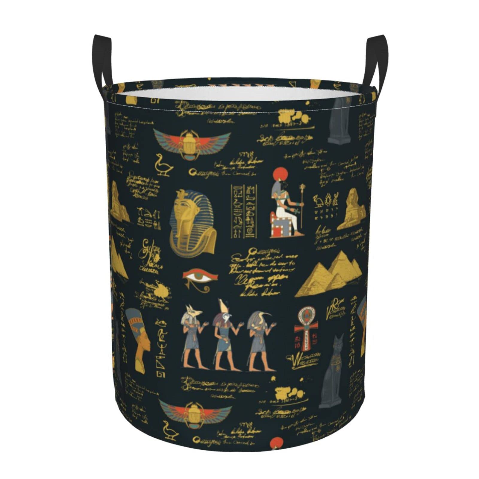 Ancient Egyptian Laundry Hamper Egypt Laundry Baskets Large Clothes Hampers Hieroglyphs Organizer Hamper Dirty Clothes