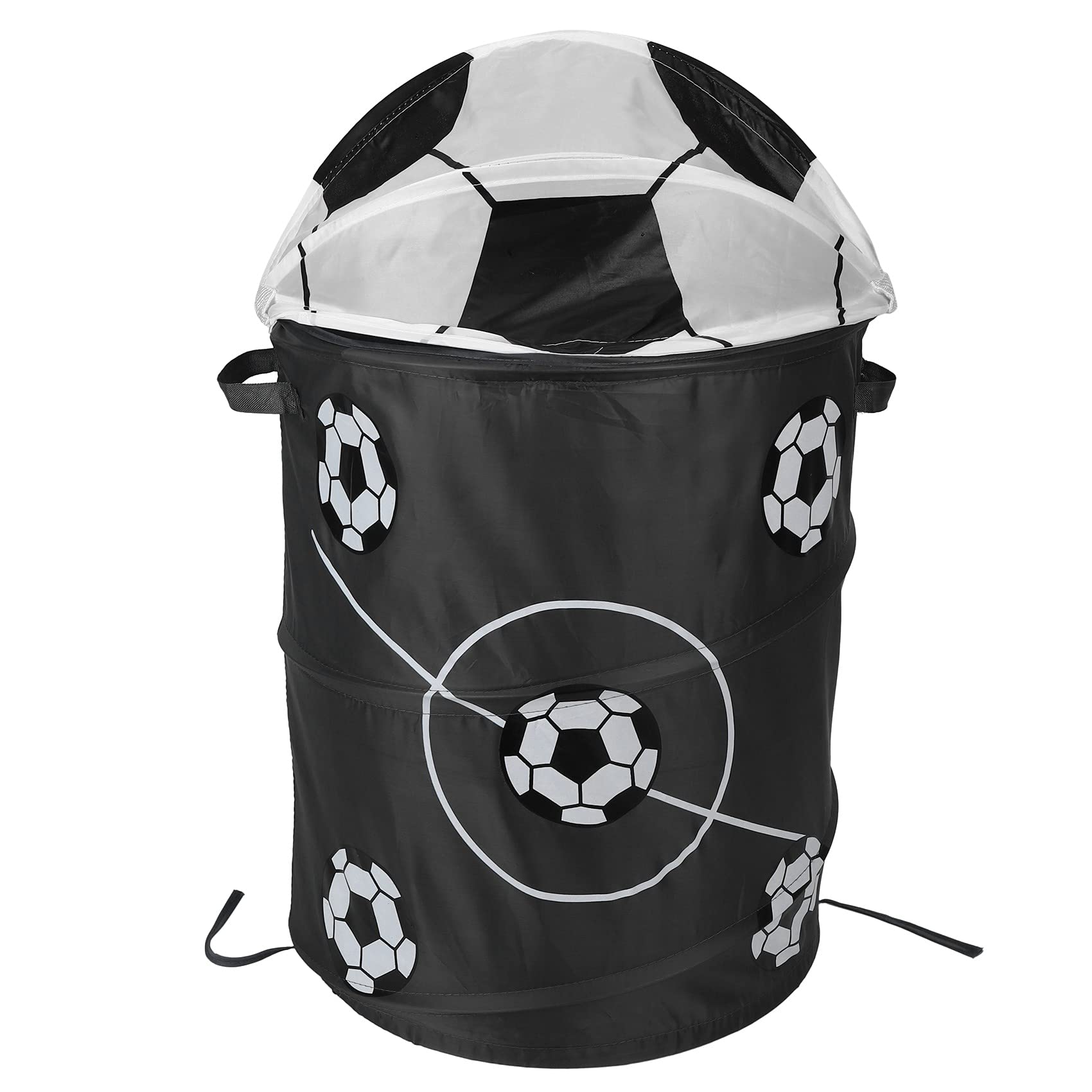 Football Modeling Laundry Basket Storage Storage Barrel Polyester Cloth Toy