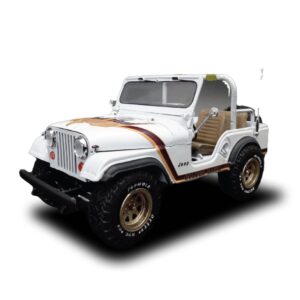 mpc 1981 jeep cj5 golden hawk 1:25 scale model kit