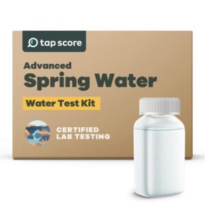 advanced spring water test kit | full tap score report | epa certified drinking water labs | #1 best home water test 2021-24 nyt wirecutter | 100% unbiased