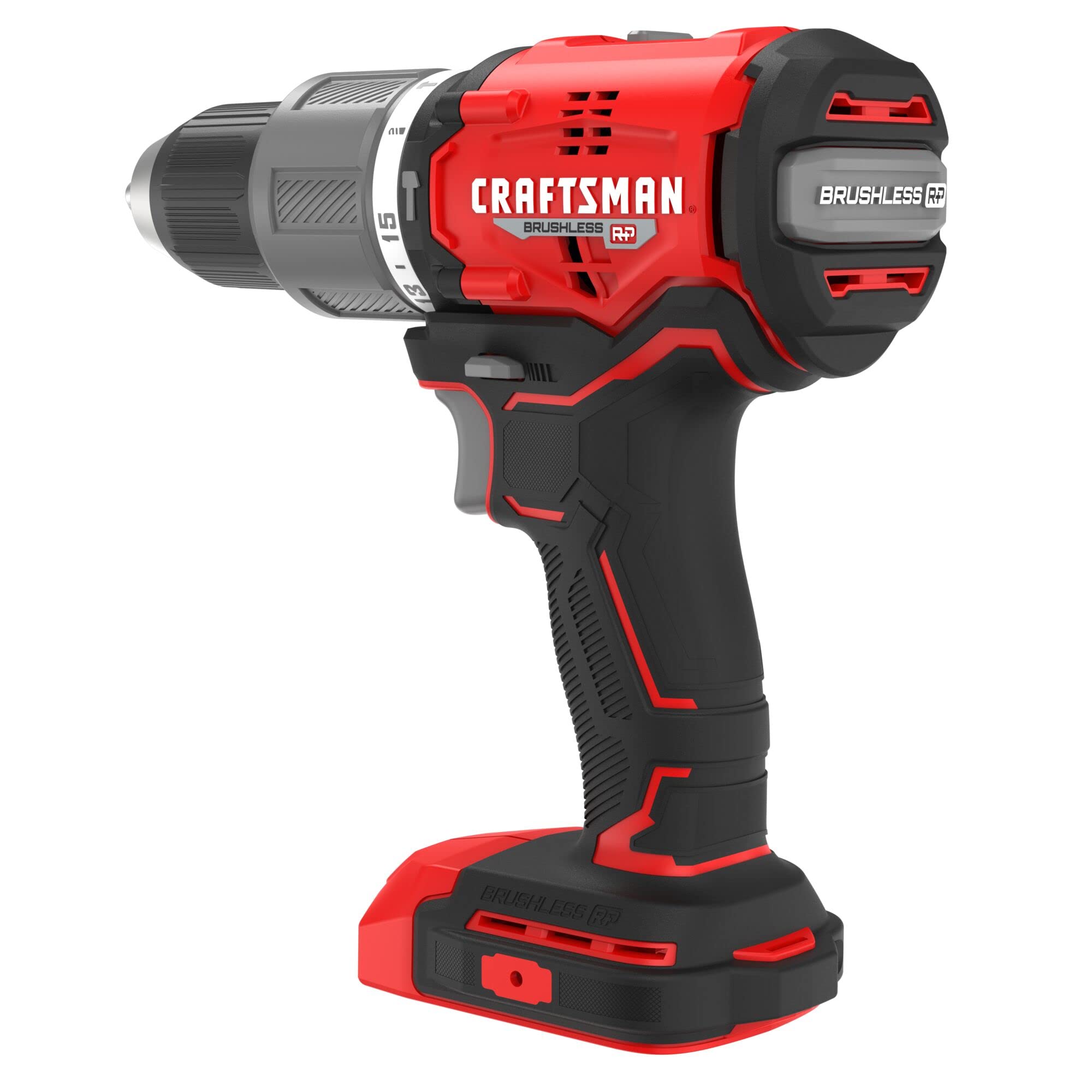 CRAFTSMAN V20 Cordless Hammer Drill, 1/2 inch, Bare Tool Only (CMCD732B)