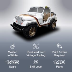 MPC 1981 Jeep CJ5 Golden Hawk 1:25 Scale Model Kit