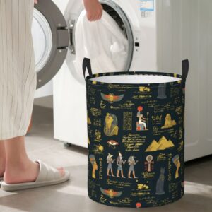 Ancient Egyptian Laundry Hamper Egypt Laundry Baskets Large Clothes Hampers Hieroglyphs Organizer Hamper Dirty Clothes