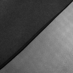 5mm Textured Rubber Neoprene Fabric, Shark Skin Wetsuit Fabric, Aquatic Material, Medical & Marine Grade (Black, 1' x 2')