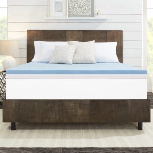 Dream Serenity ComfortDuo 4" Customizable Memory Foam Mattress Topper Twin