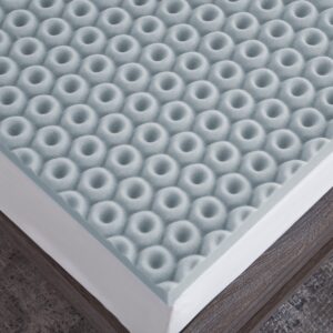 Dream Serenity Cool Point 2" Memory Foam Mattress Topper King