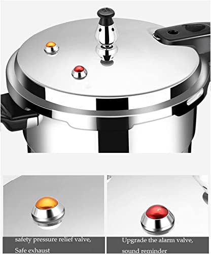 9.5 Quart Pressure Cooker Aluminum Alloy with Multiple Safety - Double Option Gas and Induction 26CM = 9 Liter + Extra Gasket