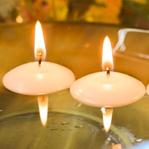 20 Pcs Floating Candles Centerpieces, 1.5 Inch Unscented Floating Candles Small Decoration, Floating Candles Vases for Valentine's Day, Thanksgiving, Wedding, Holiday, Parties and Home Decor