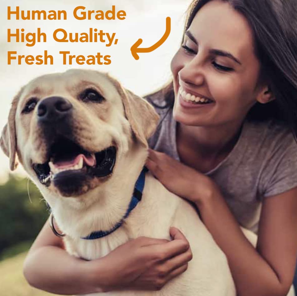 Marcy's Pet Kitchen- All Natural, Crunchy, Peanut Butter Dog Treats - Vet Approved- Homemade - Vegan, Gluten Free, Human Grade Ingredients - Crunchy-Made in The USA, Healthy Peanut Butter Dog Treats