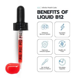 Liquid Vitamin B-12 for Dogs and Cats - Vet Formulated - Effective for All Animals Methylcobalamin (Methyl B12) - Energy, Appetite and Mood - Made in USA