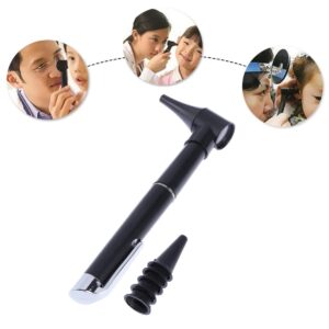 2pcs Generation Doctor Mom Ear Scope Otoscope with Light，Universal Otoscope Speculums Otoscope with Both Adult and Pediatric Disposable Specula Tips Ear Infection Detector