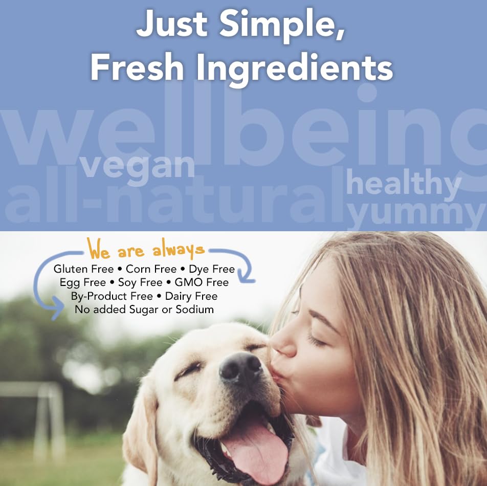 Marcy's Pet Kitchen- All Natural, Crunchy, Peanut Butter Dog Treats - Vet Approved- Homemade - Vegan, Gluten Free, Human Grade Ingredients - Crunchy-Made in The USA, Healthy Peanut Butter Dog Treats