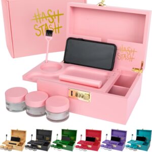 HASHSTASH - The OG Storage Box (Pink/Gold)