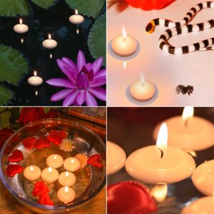 20 Pcs Floating Candles Centerpieces, 1.5 Inch Unscented Floating Candles Small Decoration, Floating Candles Vases for Valentine's Day, Thanksgiving, Wedding, Holiday, Parties and Home Decor