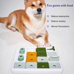 Barkwhiz Dog Puzzle Toy 3 Levels, Dog Interactive Toys, Mental stimulating for Boredom and Smart Dogs, Treat Puzzle for All Breeds Dog