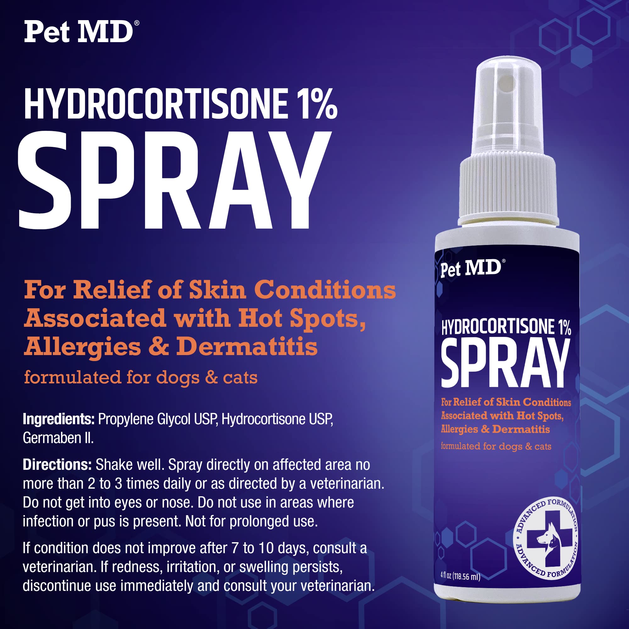 Pet MD Hydrocortisone Spray & 3-in-1 Pet Balm