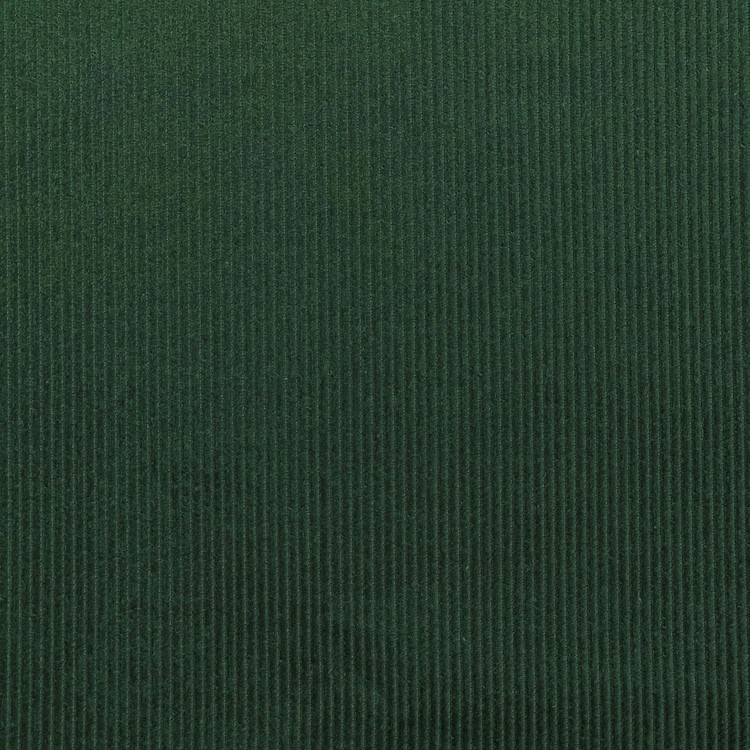 Yulay Kalen Corduroy Fabric 11 Wales Pure Cotton Texture Stripe Soft and Comfortable Trousers Coat Sweatshirts Pinstripe DIY Wood Green Sold by Yard