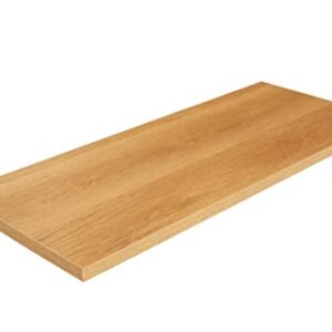 Rubbermaid 12"x24" Decorative Board, Golden Oak, Adjustable Shelf, Wood for Home/Garage Storage/Shelving