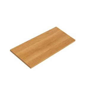 Rubbermaid 12"x24" Decorative Board, Golden Oak, Adjustable Shelf, Wood for Home/Garage Storage/Shelving