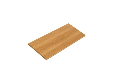 Rubbermaid 12"x24" Decorative Board, Golden Oak, Adjustable Shelf, Wood for Home/Garage Storage/Shelving