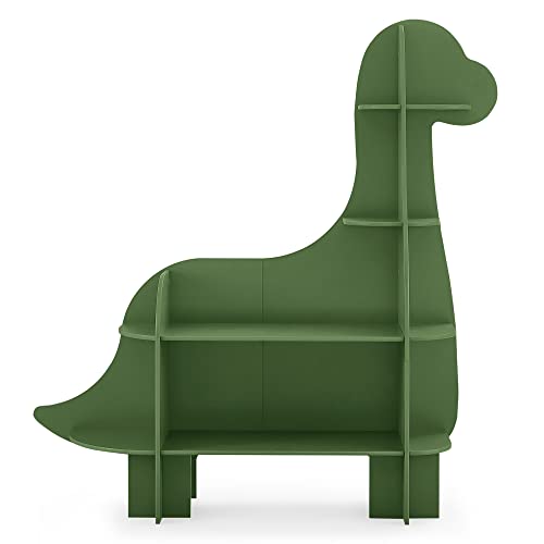 Delta Children Dinosaur Bookcase - Greenguard Gold Certified, Fern Green