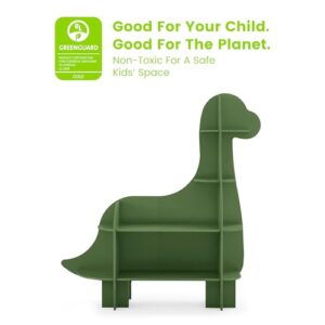 Delta Children Dinosaur Bookcase - Greenguard Gold Certified, Fern Green