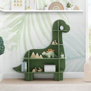 Delta Children Dinosaur Bookcase - Greenguard Gold Certified, Fern Green